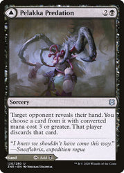 Pelakka Predation // Pelakka Caverns [Zendikar Rising] Magic: The Gathering