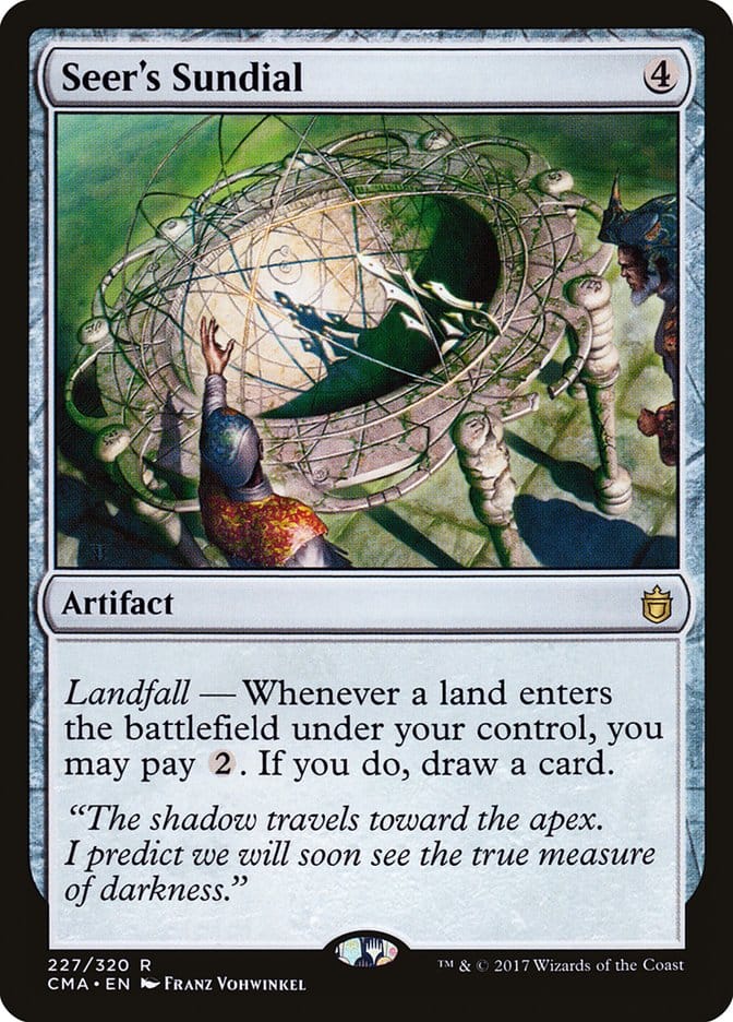 Seer's Sundial [Commander Anthology] Magic: The Gathering