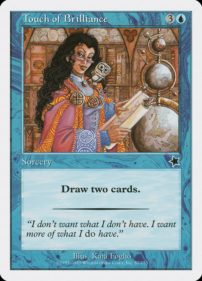 Touch of Brilliance [Starter 1999] Magic: The Gathering