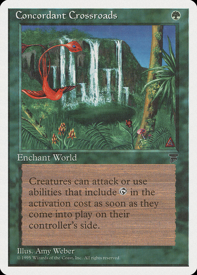 Concordant Crossroads [Chronicles] Magic: The Gathering