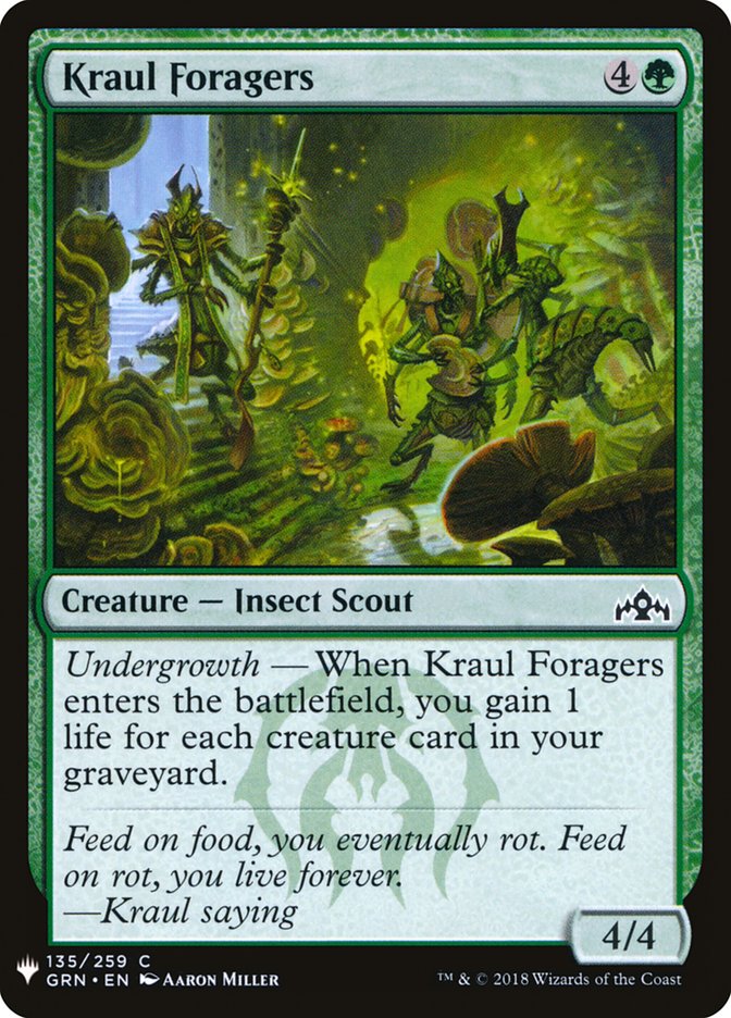 Kraul Foragers [Mystery Booster] Magic: The Gathering