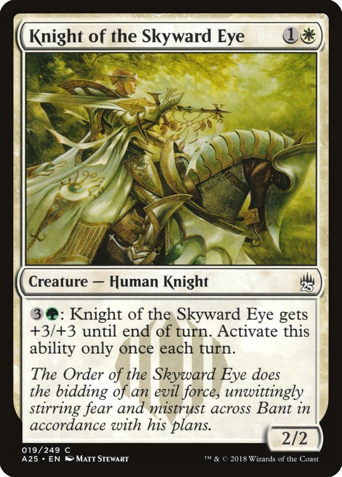 Knight of the Skyward Eye [Masters 25] Magic: The Gathering