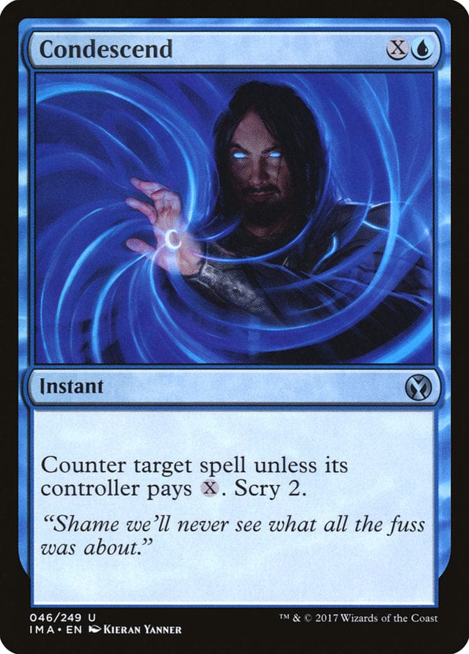 Condescend [Iconic Masters] Magic: The Gathering