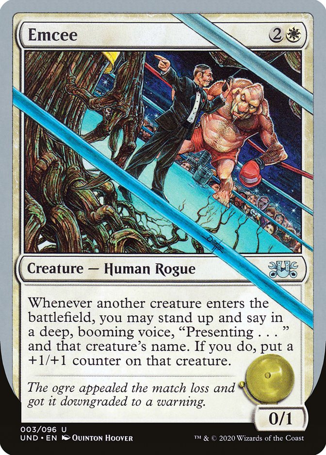 Emcee [Unsanctioned] Magic: The Gathering