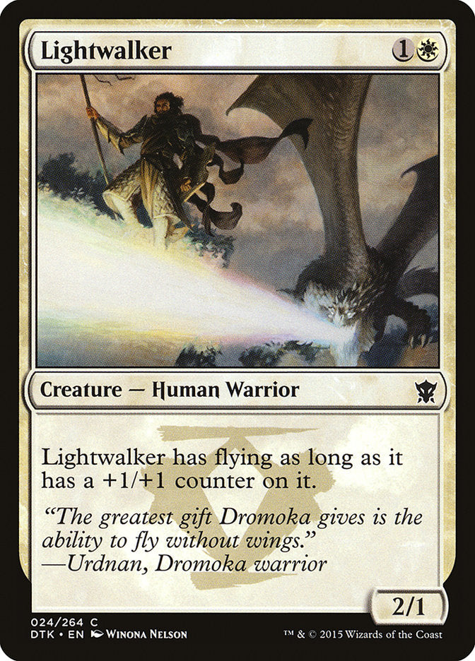 Lightwalker [Dragons of Tarkir] Magic: The Gathering
