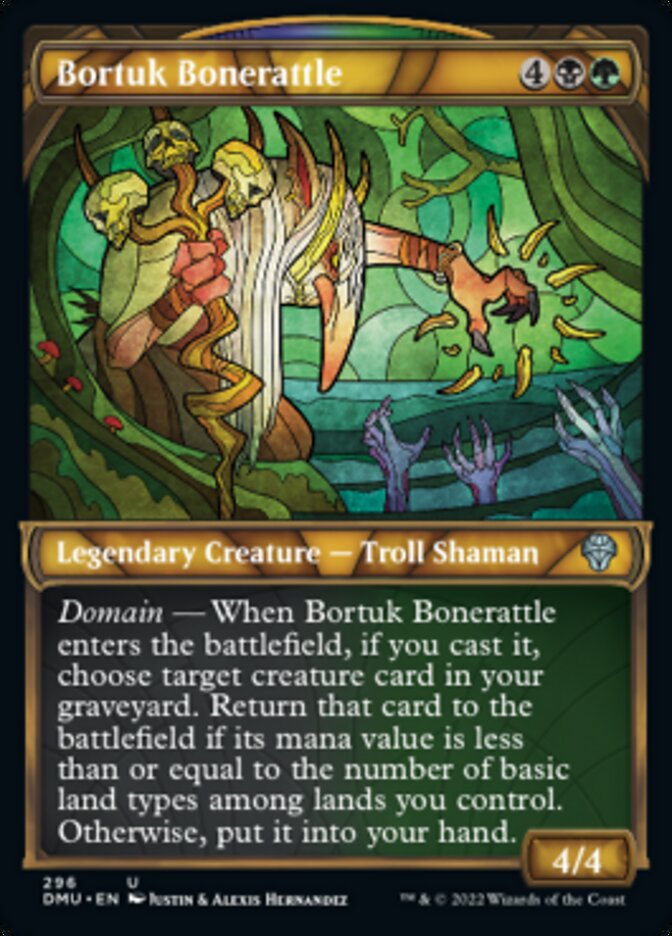 Bortuk Bonerattle (Showcase) [Dominaria United] Magic: The Gathering