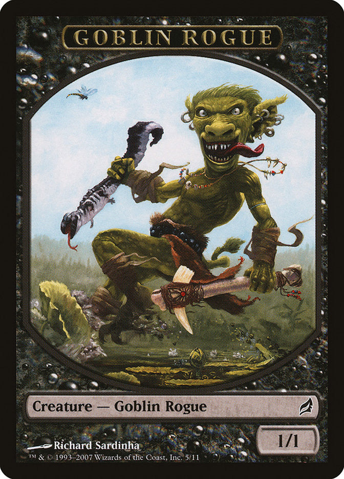 Goblin Rogue Token [Lorwyn Tokens] Magic: The Gathering