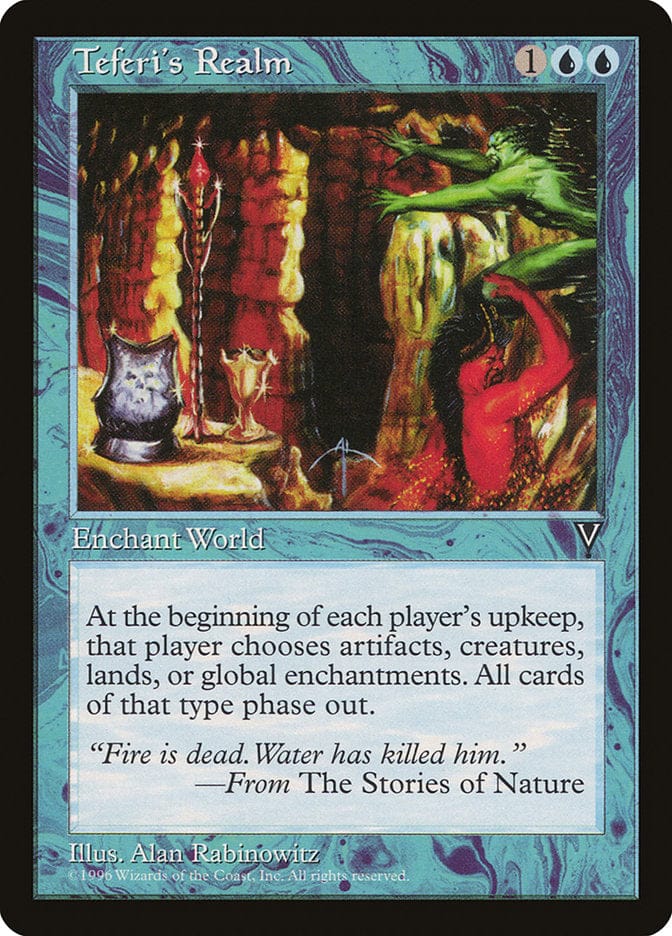 Teferi's Realm [Visions] Magic: The Gathering