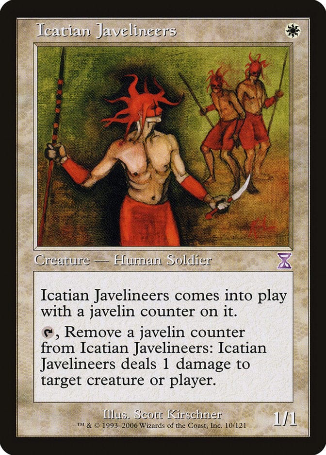 Icatian Javelineers [Time Spiral Timeshifted] Magic: The Gathering
