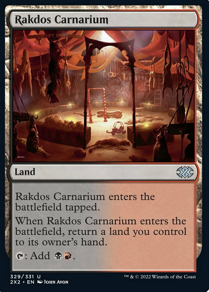 Rakdos Carnarium [Double Masters 2022] Magic: The Gathering