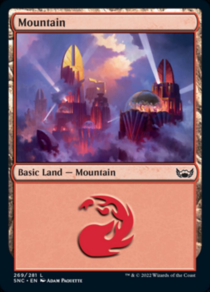 Mountain (269) [Streets of New Capenna] Magic: The Gathering