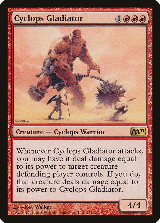 Cyclops Gladiator [Magic 2011] Magic: The Gathering