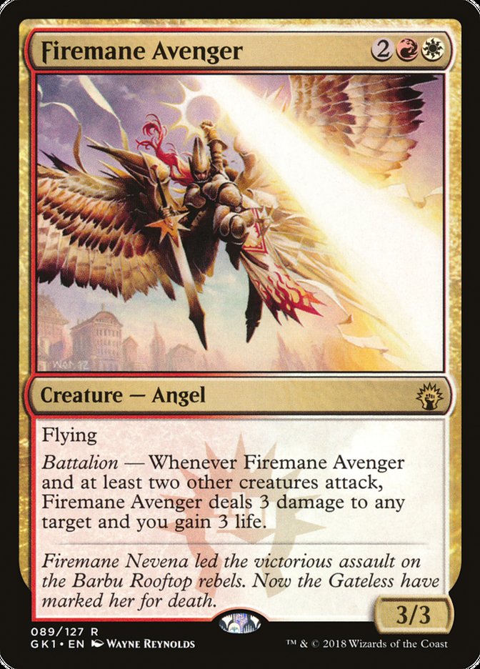 Firemane Avenger [Guilds of Ravnica Guild Kit] Magic: The Gathering