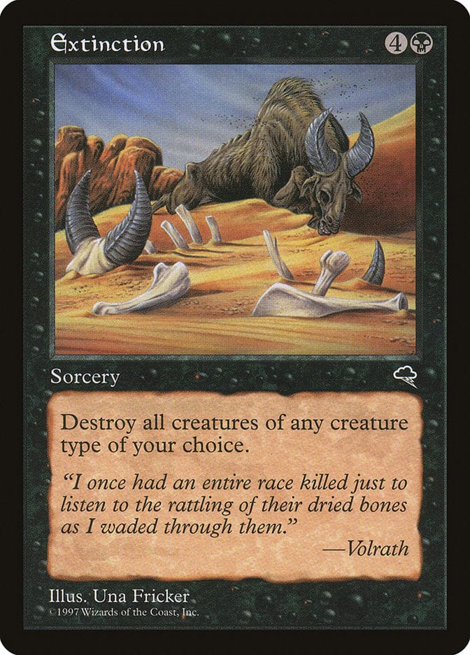 Extinction [Tempest] Magic: The Gathering