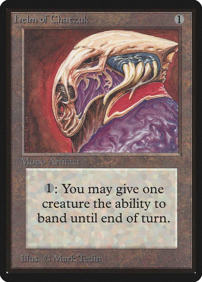 Helm of Chatzuk [Beta Edition] Magic: The Gathering