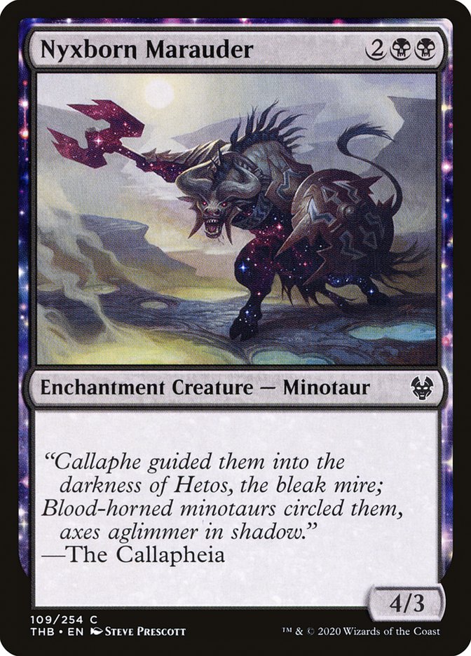 Nyxborn Marauder [Theros Beyond Death] Magic: The Gathering