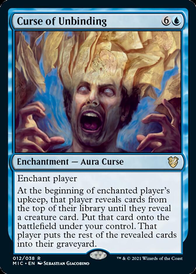 Curse of Unbinding [Innistrad: Midnight Hunt Commander] Magic: The Gathering