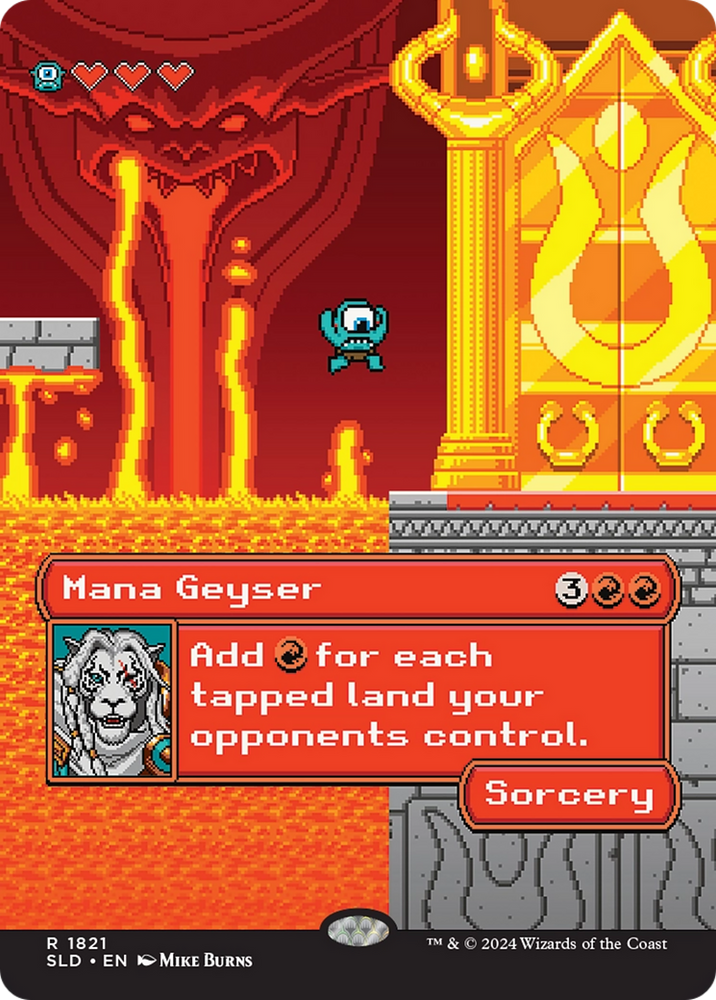 Mana Geyser (Rainbow Foil) [Secret Lair Drop Series] Magic: The Gathering