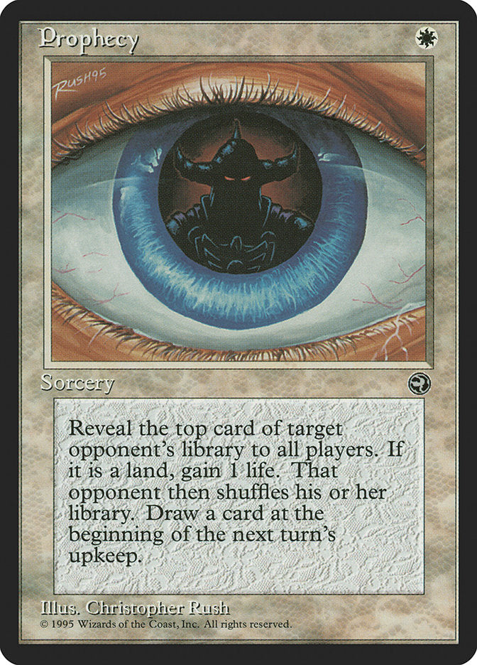 Prophecy [Homelands] Magic: The Gathering