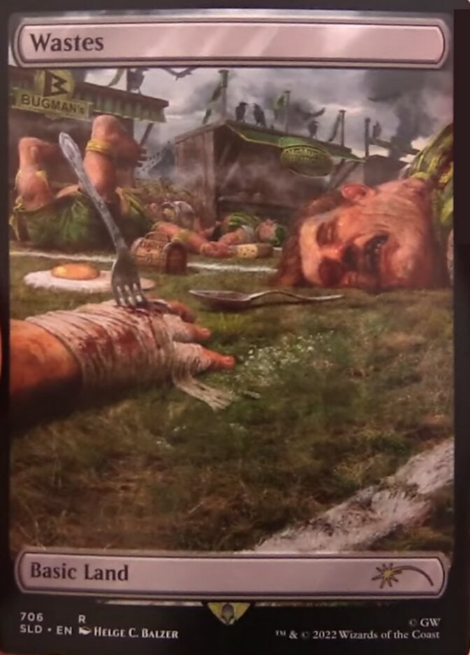 Wastes (706) (Extended Art) [Secret Lair Drop Promos] Magic: The Gathering