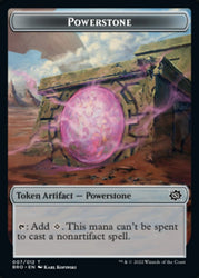 Powerstone // Laserbeak Double-Sided Token [The Brothers' War Tokens] Magic: The Gathering