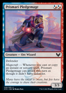 Prismari Pledgemage [Strixhaven: School of Mages] Magic: The Gathering