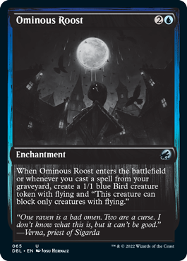Ominous Roost [Innistrad: Double Feature] Magic: The Gathering