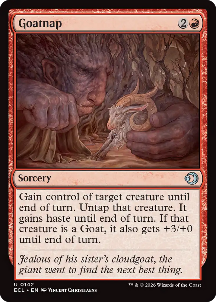Goatnap [Lorwyn Eclipsed] Magic: The Gathering