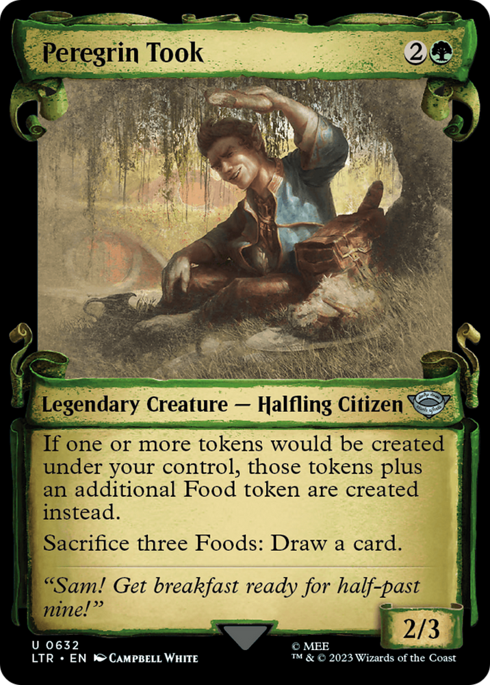 Peregrin Took [The Lord of the Rings: Tales of Middle-Earth Showcase Scrolls] Magic: The Gathering