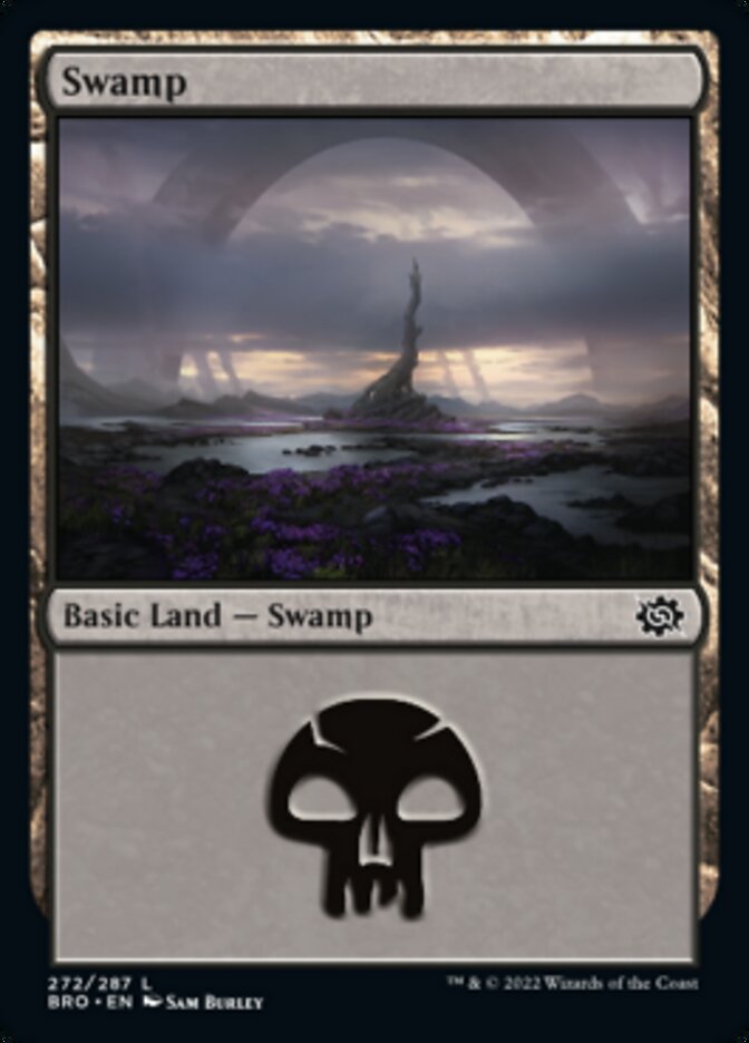 Swamp (272) [The Brothers' War] Magic: The Gathering
