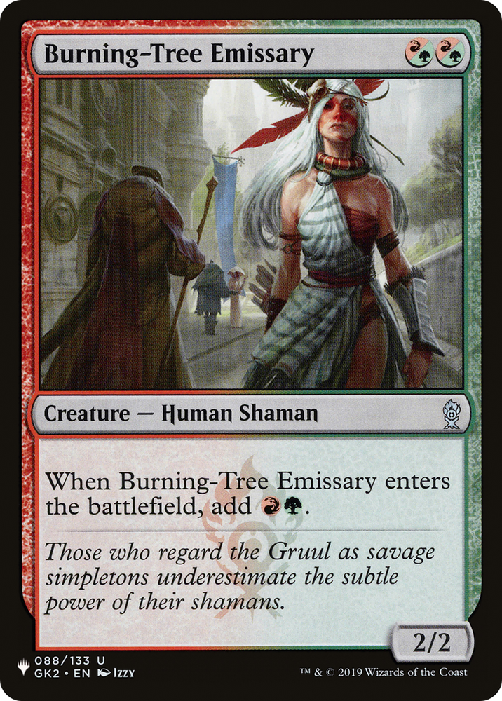 Burning-Tree Emissary [The List] Magic: The Gathering