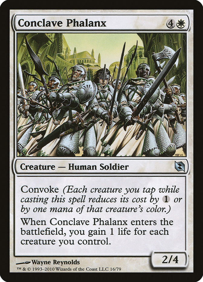 Conclave Phalanx [Duel Decks: Elspeth vs. Tezzeret] Magic: The Gathering