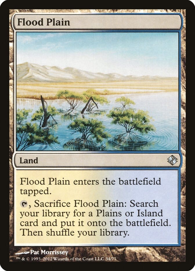 Flood Plain [Duel Decks: Venser vs. Koth] Magic: The Gathering