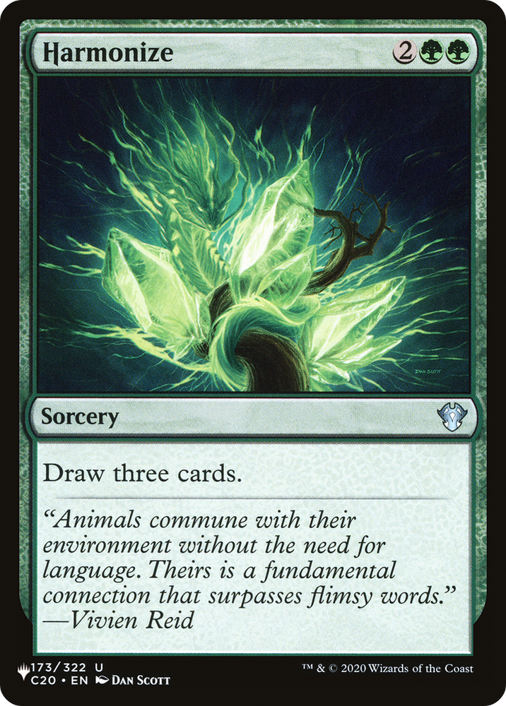 Harmonize [Secret Lair: From Cute to Brute] Magic: The Gathering