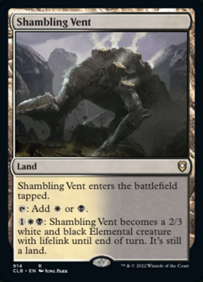 Shambling Vent [Commander Legends: Battle for Baldur's Gate] Magic: The Gathering