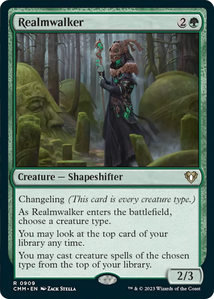 Realmwalker [Commander Masters] Magic: The Gathering
