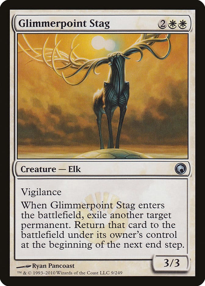 Glimmerpoint Stag [Scars of Mirrodin] Magic: The Gathering