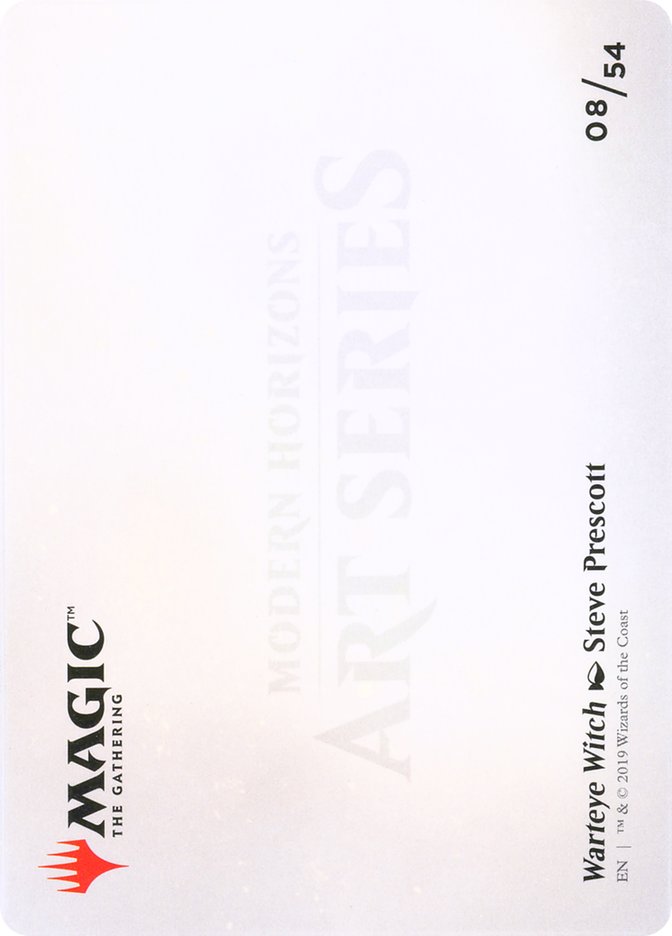 Warteye Witch // Warteye Witch [Modern Horizons Art Series] Magic: The Gathering