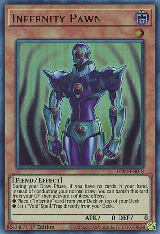 Infernity Pawn [GFP2-EN018] Ultra Rare - Yugioh Cards For Your TCG Needs!