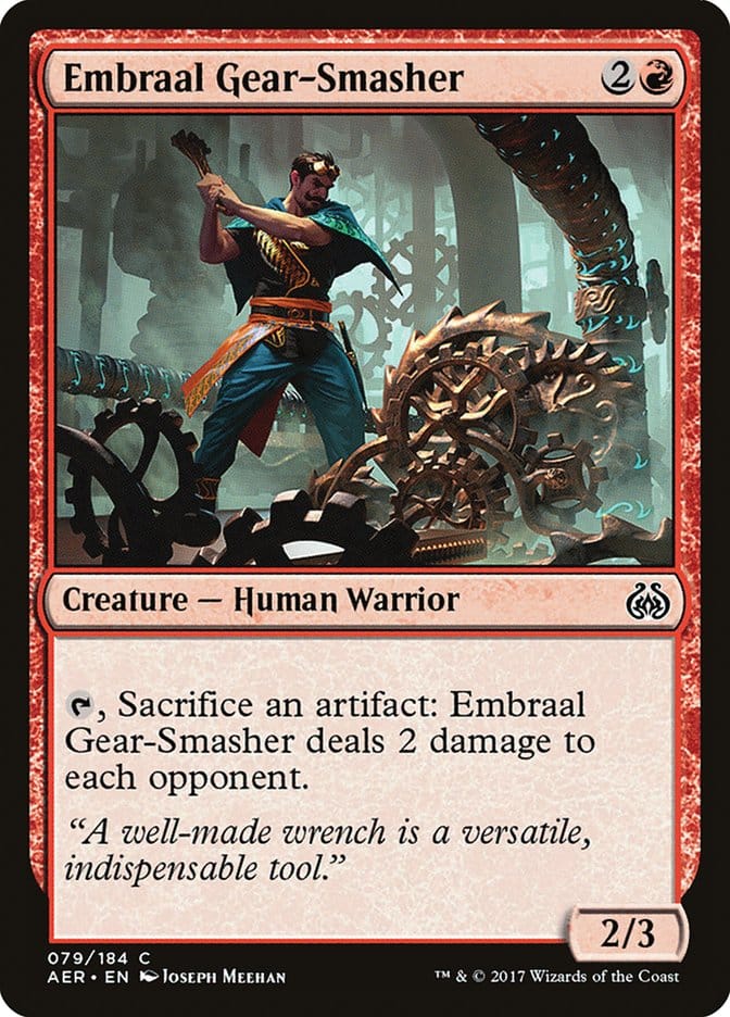 Embraal Gear-Smasher [Aether Revolt] Magic: The Gathering