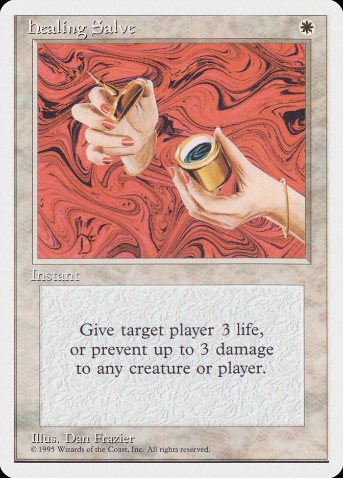 Healing Salve [Rivals Quick Start Set] Magic: The Gathering