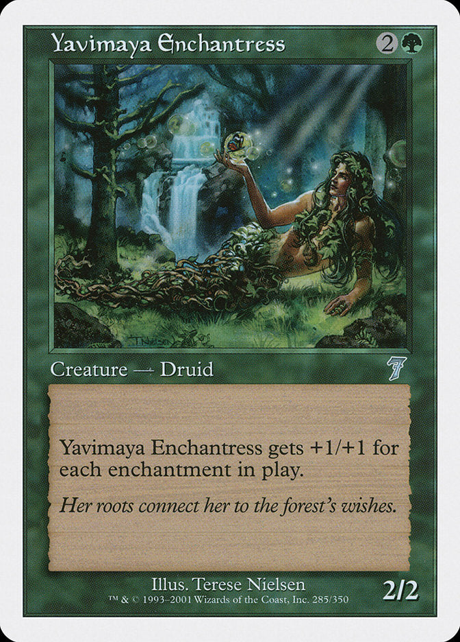 Yavimaya Enchantress [Seventh Edition] Magic: The Gathering