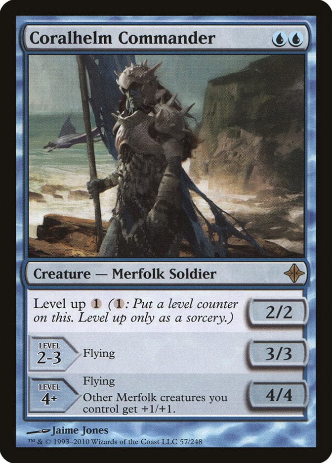Coralhelm Commander [Rise of the Eldrazi] Magic: The Gathering
