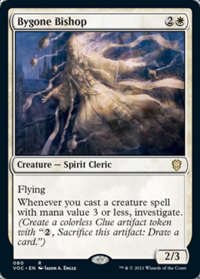 Bygone Bishop [Innistrad: Crimson Vow Commander] Magic: The Gathering