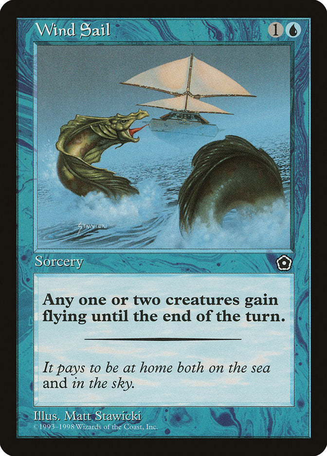 Wind Sail [Portal Second Age] Magic: The Gathering