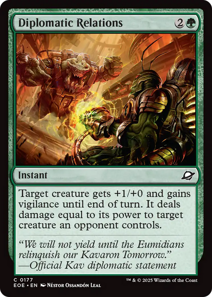 Diplomatic Relations [Edge of Eternities] Magic: The Gathering