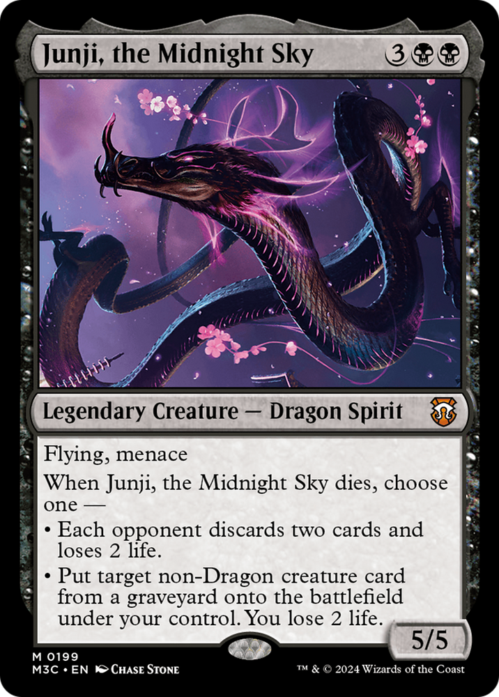 Junji, the Midnight Sky [Modern Horizons 3 Commander] Magic: The Gathering