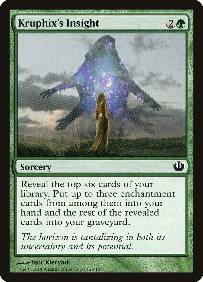 Kruphix's Insight [Journey into Nyx] Magic: The Gathering