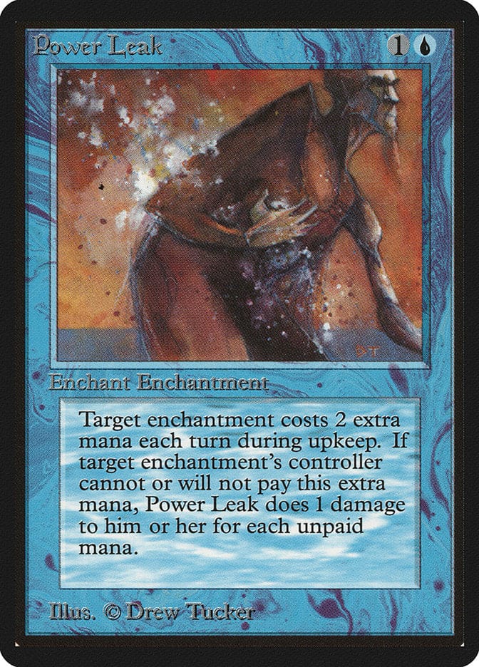 Power Leak [Beta Edition] Magic: The Gathering