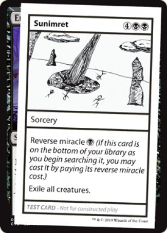 Sunimret (2021 Edition) [Mystery Booster Playtest Cards] Magic: The Gathering